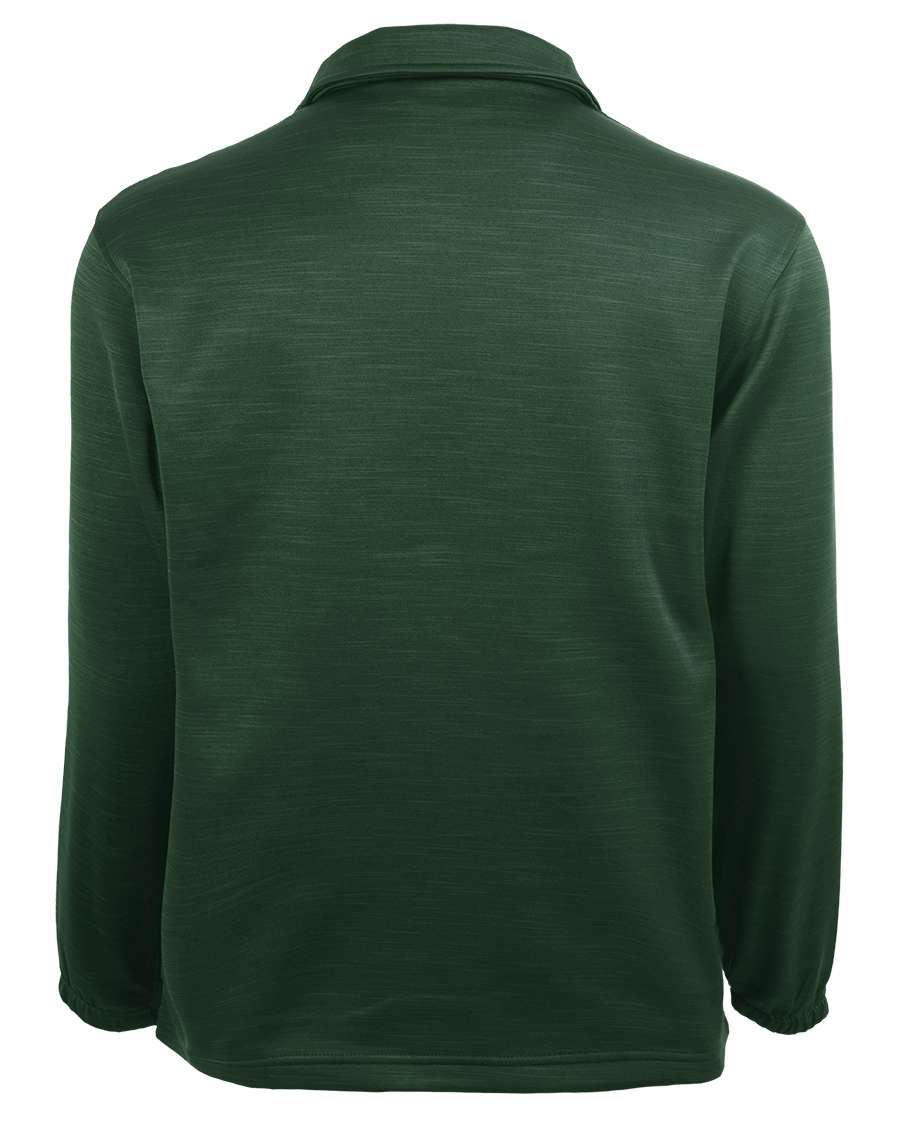 Made in USA 9645-TSF Men's Full Zip Jacket Tiger Stripe Fleece