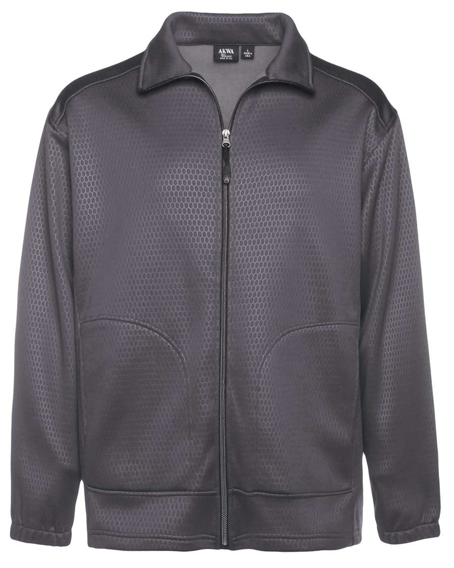 9677-SSE Men's Soft Shell Embossed Full Zip Jacket