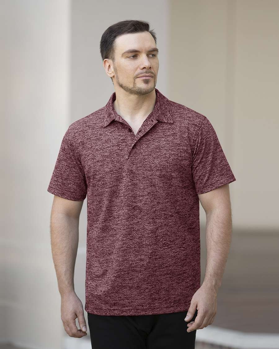 Men's Honeycomb Jacquard Polo