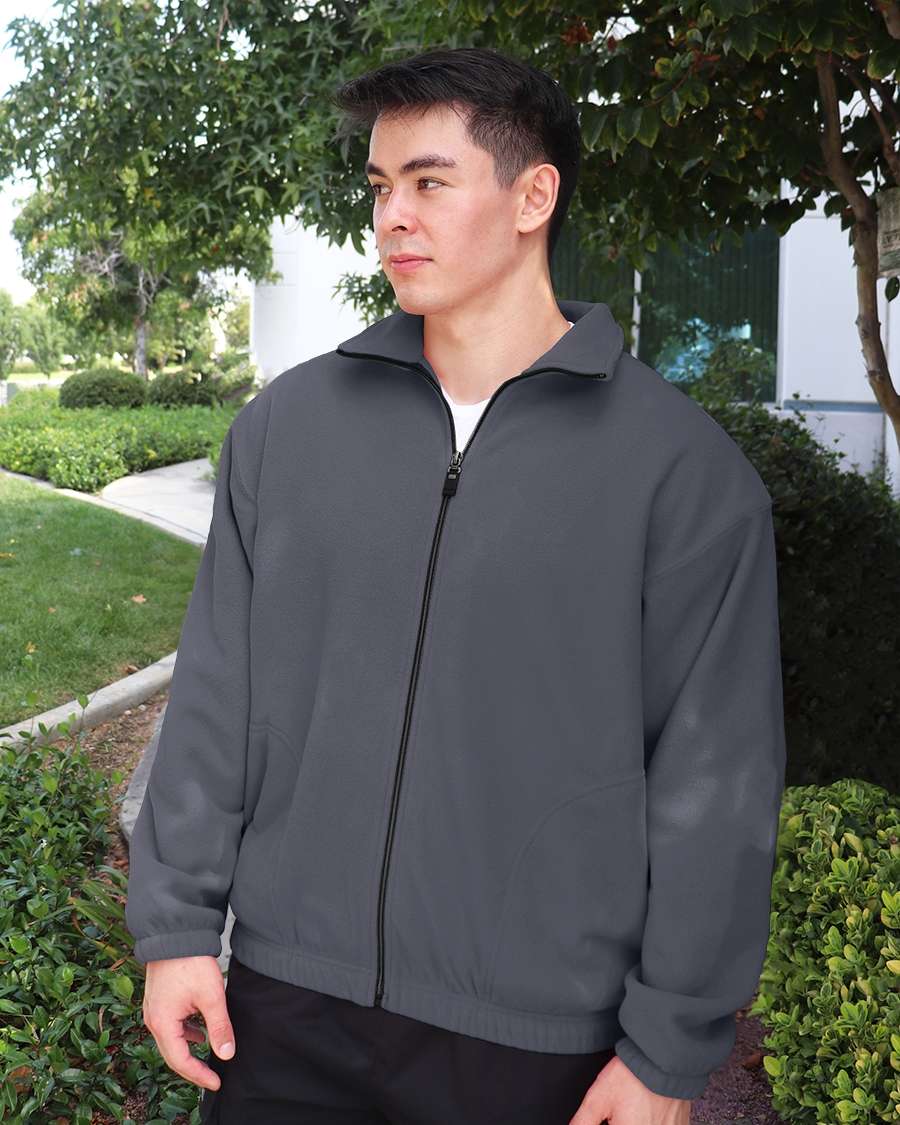 9685-MFL Men's Microfleece Full Zip Jacket