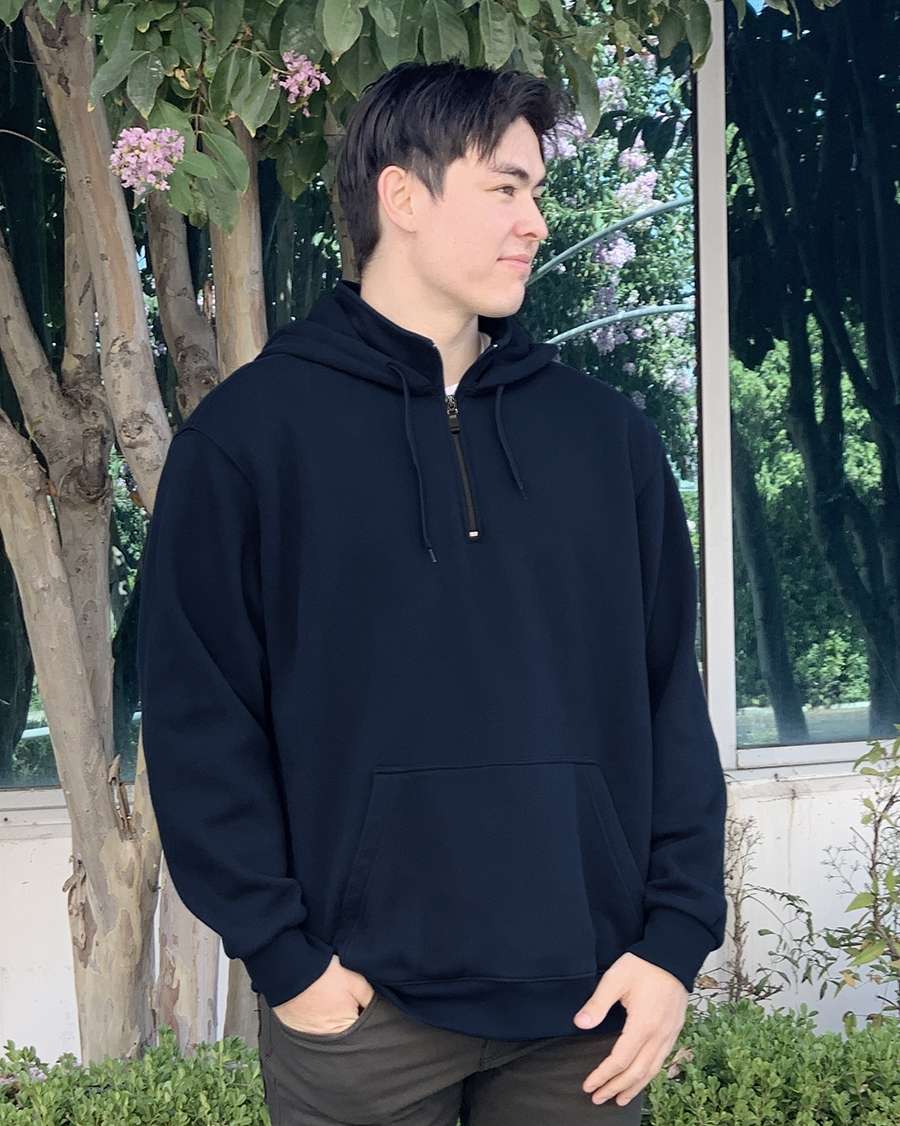 【人気急上昇】 3722-CVC Mock Fleece Polyester Cotton HEAVYWEIGHT Unisex トップス