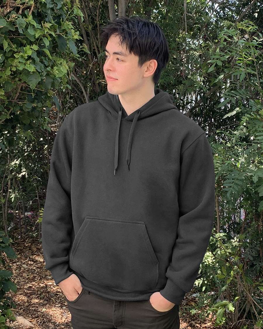 3738 CVC Men s HEAVYWEIGHT Cotton Polyester Fleece Pullover Hoodie FLEECE SWEATSHIRTS JACKETS BLANKETS PRODUCTS