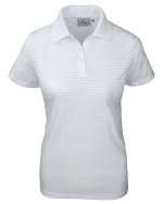 Made in USA Ladies' Polo Drop Needle Check Summer Shirt