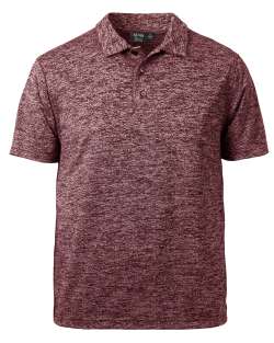 1308-HJK Men's Honeycomb Jacquard Polo