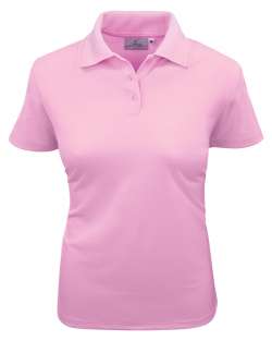 144-PTM Ladies' Poly Ottoman Polo