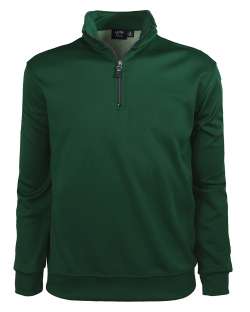 9437-BDI Men's Bonded Interlock 1/4 Zip Pullover 