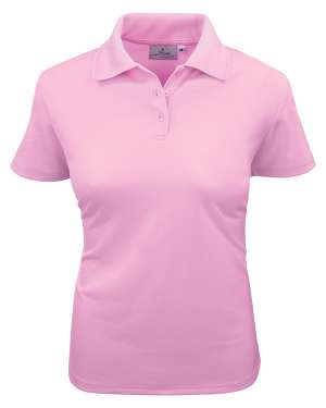 144-PTM Ladies' Poly Ottoman Polo