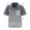 american made ombre men's polo