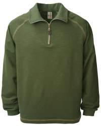 1413-SBT Men's 1/4 Zip Raglan Pullover