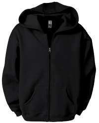 1746-CVC Men's Cotton Polyester Fleece Full Zip Hoodie