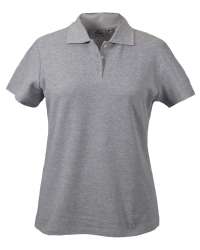 204-PKS Ladies' Cotton Stretch Pique Polo