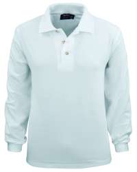 2404-PKS Men's Cotton Stretch Pique L/S Polo