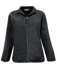 938-S3F Ladies' 3 Layers Soft Shell Full Zip Jacket 