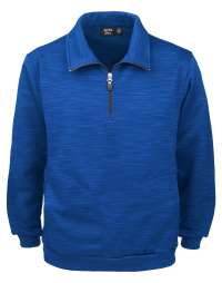 9441-TSF Men's Tiger Stripe Soft Shell Fleece 1/4 Zip Jacket 