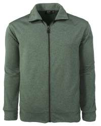 9518-BDI Men's Bonded Interlock Full Zip Jacket 