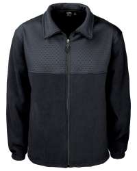9682-SSE Men's Embossed Soft Shell Full Zip Jacket