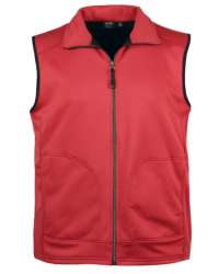 9797-SSF Mens Full Zip Soft Shell Vest 