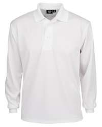 LS1342-AQD Men's Long Sleeve Polo 