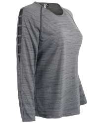 T-2003 Aflex Women's Long Sleeve with Open Shoulder Top