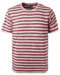 1082-OBS Men's Ombre Stripe Novelty Tee (Custom)