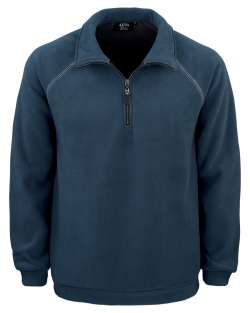 1742-CBF Men's Corduroy Bonded 1/4 Zip Pullover