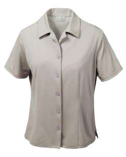 368-AQD Ladies' Dry Wicking Camp Shirt