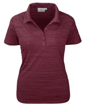 380-TSJ Tiger Stripe Jersey Ladies' Y-Placket Polo
