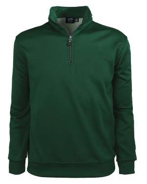 9437-BDI Men's Bonded Interlock 1/4 Zip Pullover 