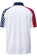 1346-PTM Men's Poly Ottoman Patriotic Polo