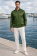1418-BDJ Men's Bonded Jersey 1/4 Zip Windshirt