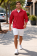 1418-BDJ Men's Bonded Jersey 1/4 Zip Windshirt