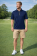 1442-AQD Men's Aqua-Dry 1/4 Zip Polo