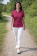 366-DNS Ladies' Drop Needle Stretch Polo