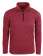 2480-TSJ Men's Long Sleeve Quarter Zip Polo Tiger Stripe Jersey