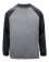 1011-BDI Men's Bonded Interlock Raglan Athleisure L/S Crew Sweatshirt