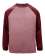 1011-BDI Men's Bonded Interlock Raglan Athleisure L/S Crew Sweatshirt