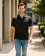 1303-COO Men's Cooling Yarn Jersey Sport Fit Polo