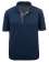 1345-AQD Men's Plaid Placket Polo