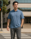 1359-SPK Men's Slub Polo