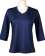 162-SPJ Ladies' 3/4 Sleeve V-Neck Tee