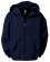 1746-CVC Men's Cotton Polyester Fleece Full Zip Hoodie