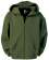 1746-CVC Men's Cotton Polyester Fleece Full Zip Hoodie