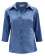 315-CBS Ladies' Chambray 3/4 Dress Shirt