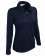 480-TSJ Ladies' Tiger Stripe L/S 1/4  Zip Polo 