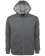 9737-BDI Men's Bonded Interlock Full Zip Hooded Jacket  