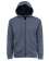 9738-BDI Men's Bonded Interlock Full Zip Hooded Jacket