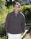 1742-CBF Men's Corduroy Bonded Fleece 1/4 Zip Pullover