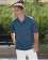 1353-BCM Men's Bamboo Charcoal Mesh Polo