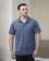 1308-HJK Men's Honeycomb Jacquard Polo
