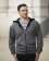 9738-BDI Unisex Bonded Interlock Full Zip Hooded Jacket